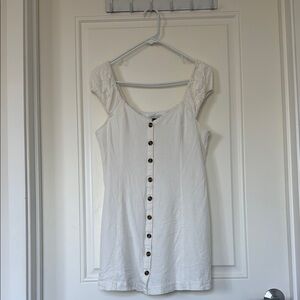 American Eagle Outfitters White Mini Dress
